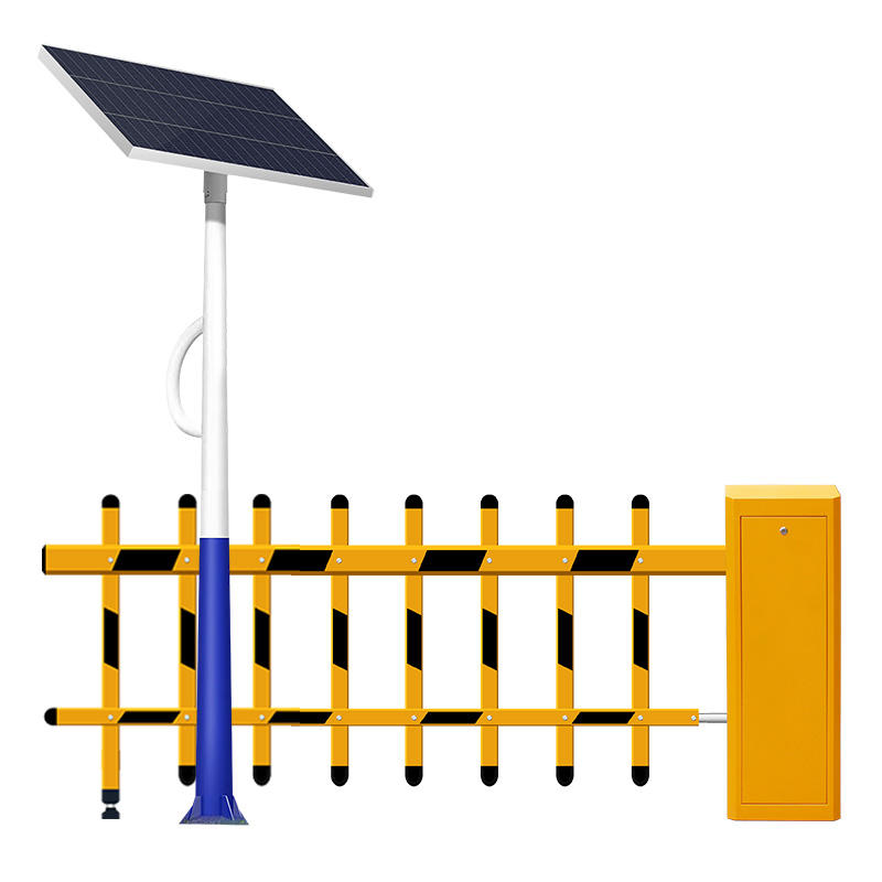 Solar Powered Parking Barrier Gate
